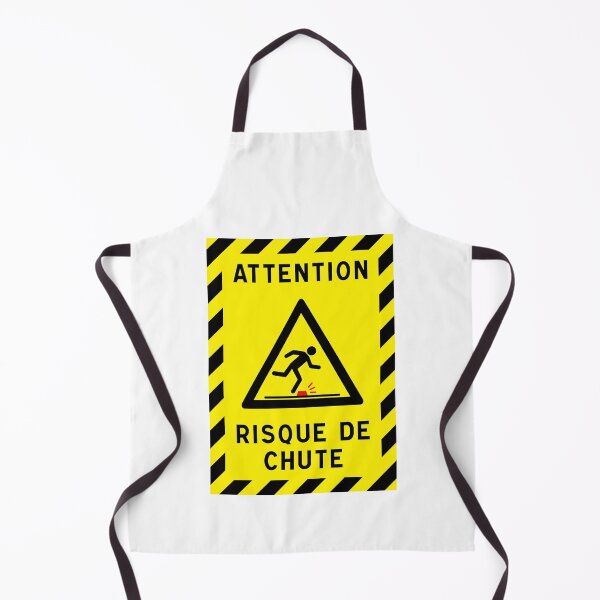 Item preview, Warning Sign - Risk of Slips, Trips and Falls - Safety and Prevention designed and sold by Panneaux et signalisations - NPOITEVIN.