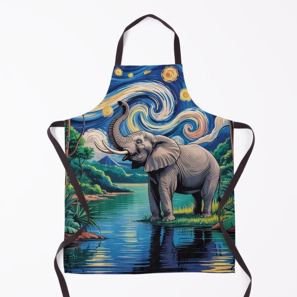 Item preview, Starry Night Elephant – Jungle Dream Oasis v4 designed and sold by DBWStudios.