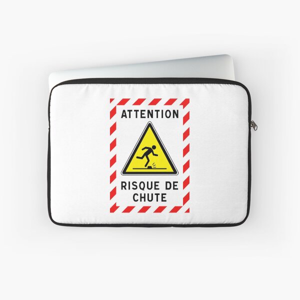 Item preview, Warning Sign - Risk of Slips, Trips and Falls - Safety and Prevention designed and sold by Panneaux et signalisations - NPOITEVIN.
