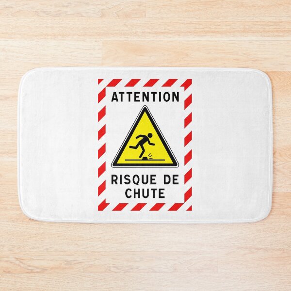 Item preview, Warning Sign - Risk of Slips, Trips and Falls - Safety and Prevention designed and sold by Panneaux et signalisations - NPOITEVIN.