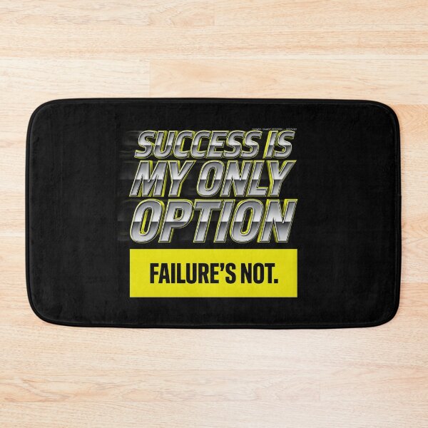 Item preview, Success Is My Only Option - Eminem 3D Chrome Blur Quote designed and sold by Enea Kelo.