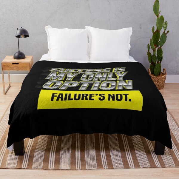 Item preview, Success Is My Only Option - Eminem 3D Chrome Blur Quote designed and sold by Enea Kelo.