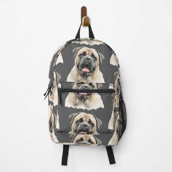 Item preview, Watercolor Bullmastiff puppy dog designed and sold by MendaciousMina.