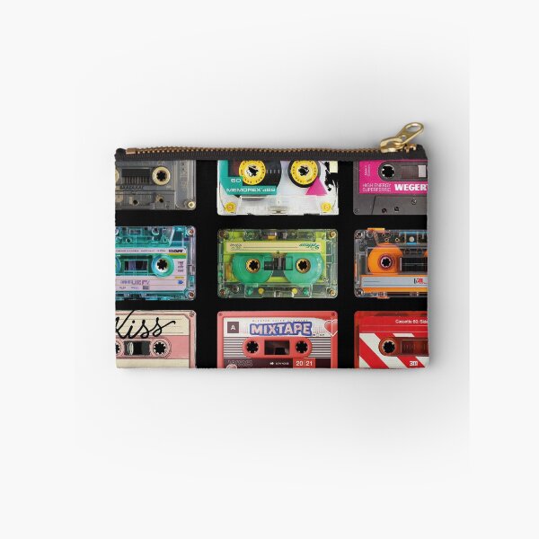 Item preview, Vintage Cassette Tape Collection: 80s 90s Retro Synthwave Mixtape and Lo-Fi Aesthetic Fan Art designed and sold by benja-08.