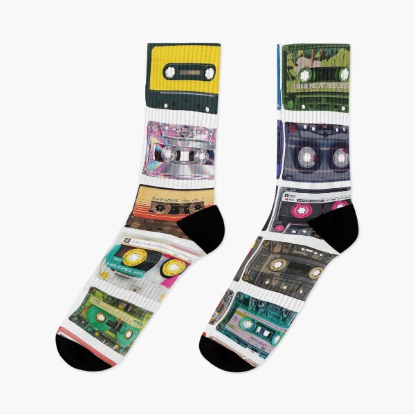 Item preview, Vintage Cassette Tape Collection: 80s 90s Retro Synthwave Mixtape and Lo-Fi Aesthetic Fan Art designed and sold by benja-08.