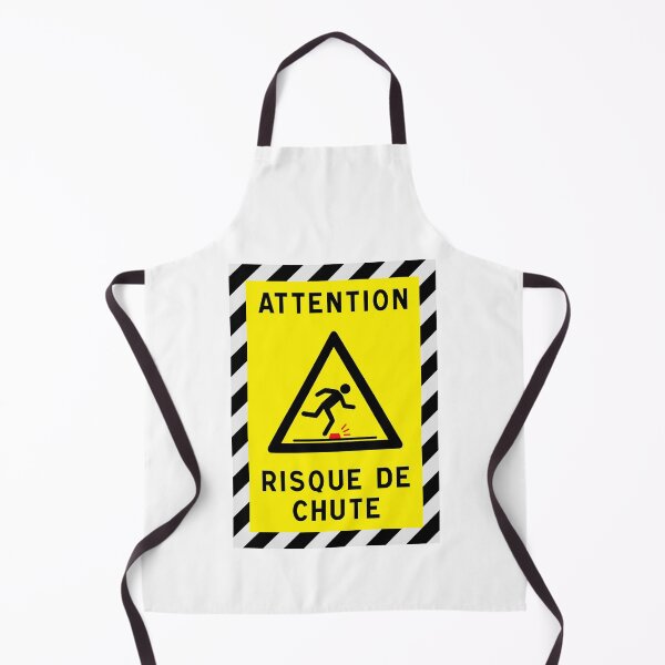 Item preview, Warning Sign - Risk of Slips, Trips and Falls - Safety and Prevention designed and sold by Panneaux et signalisations - NPOITEVIN.