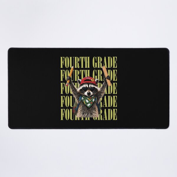 Item preview, Funny Raccoon Fourth Grade Back to School designed and sold by Judestudio.