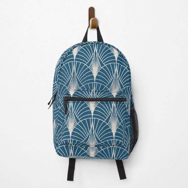 Item preview, (Faux) Turquoise and (Faux) Silver Art Deco Pattern designed and sold by DEC02.