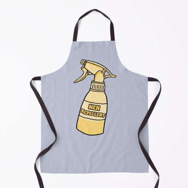 Item preview, Men Repellent Yellow Spray Bottle Humor designed and sold by CamilasPrints.