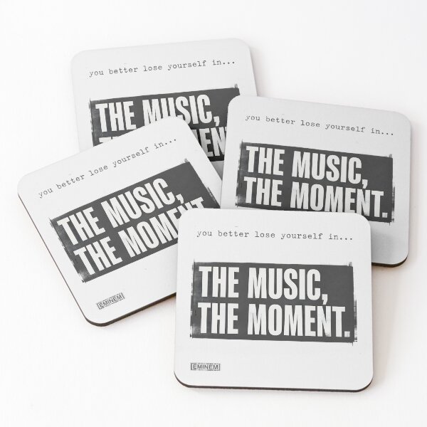 Item preview, Piérdete en la música del momento - Cita de Eminem designed and sold by Enea Kelo.