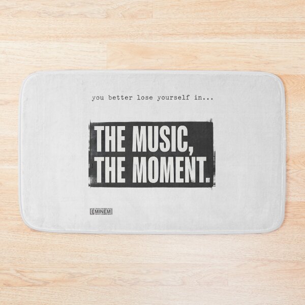 Item preview, Lose Yourself In The Music The Moment - Eminem Quote designed and sold by Enea Kelo.