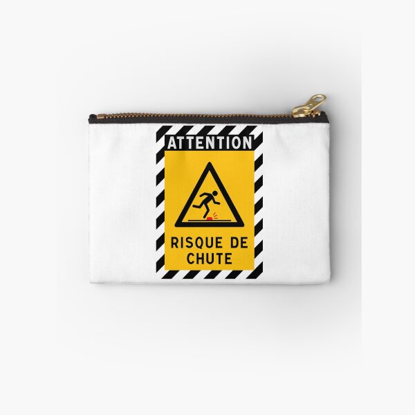 Item preview, Copy of Warning Sign - Risk of Slips, Trips and Falls - Safety and Prevention designed and sold by Panneaux et signalisations - NPOITEVIN.