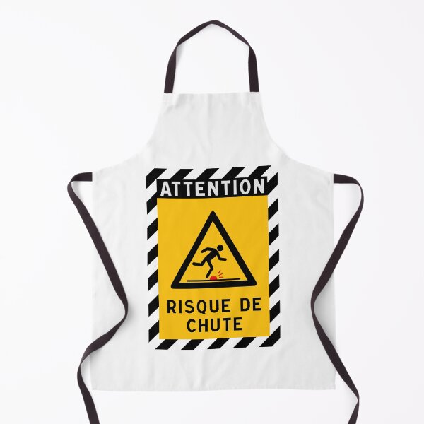 Item preview, Copy of Warning Sign - Risk of Slips, Trips and Falls - Safety and Prevention designed and sold by Panneaux et signalisations - NPOITEVIN.