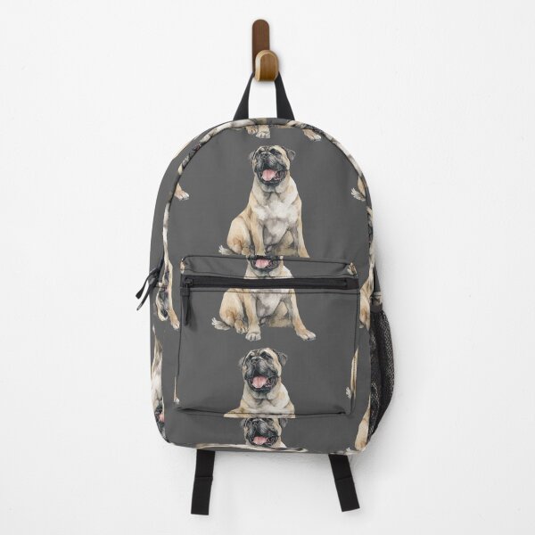 Item preview, Watercolor Bullmastiff puppy dog designed and sold by MendaciousMina.