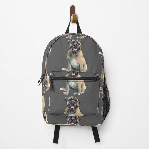 Item preview, Watercolor Bullmastiff puppy dog designed and sold by MendaciousMina.
