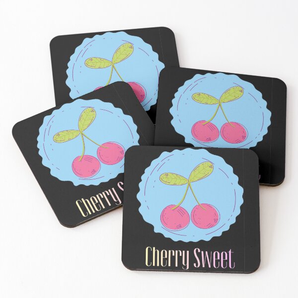 Item preview, Cherry Sweet – Cute Retro Pastel Cherries Illustration 2 designed and sold by SDKENERGY.