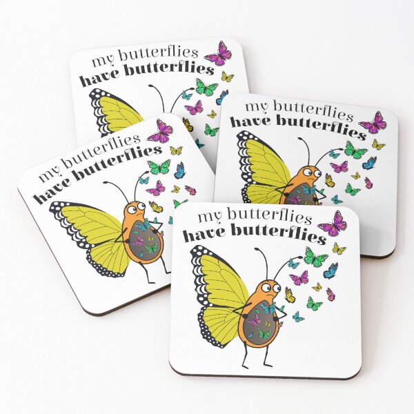 Item preview, My Butterflies Have Butterflies Anxious Butterfly designed and sold by simdragonart.