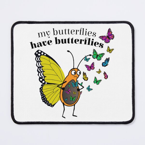 Item preview, My Butterflies Have Butterflies Anxious Butterfly designed and sold by simdragonart.
