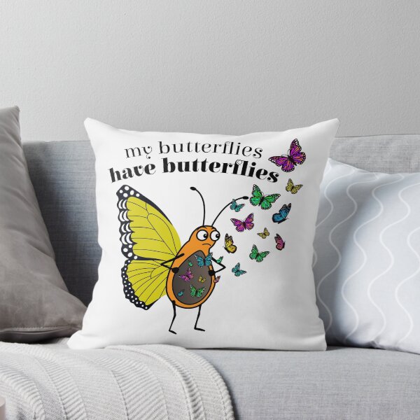 Item preview, My Butterflies Have Butterflies Anxious Butterfly designed and sold by simdragonart.