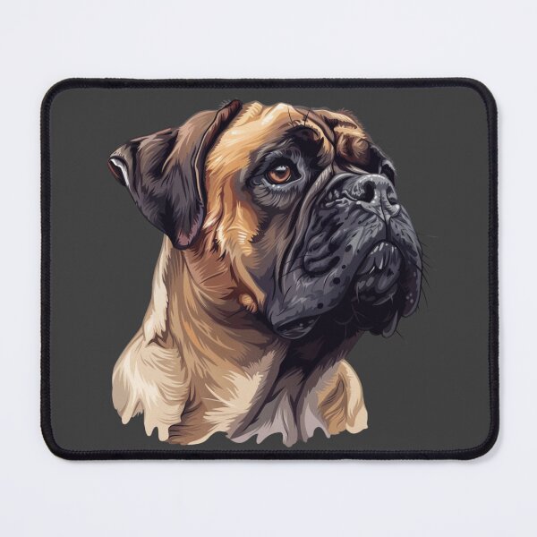 Item preview, Bullmastiff puppy dog designed and sold by MendaciousMina.