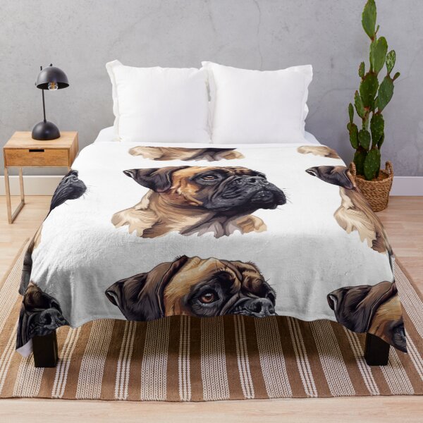 Item preview, Bullmastiff puppy dog designed and sold by MendaciousMina.
