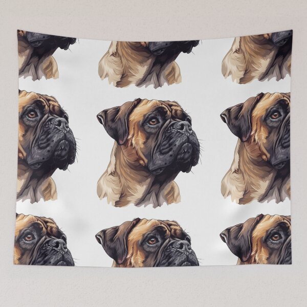 Item preview, Bullmastiff puppy dog designed and sold by MendaciousMina.