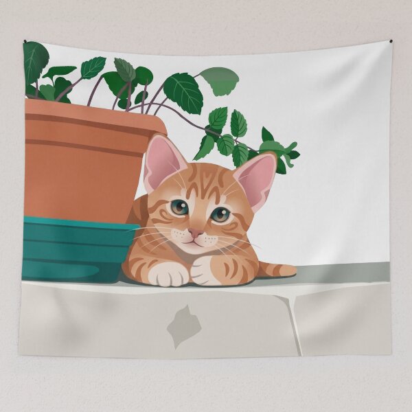 Item preview, Hidden kitten designed and sold by NorthNook.