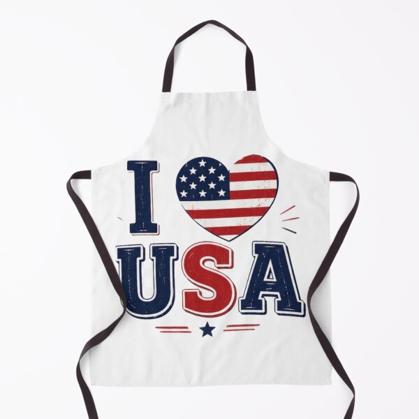 Item preview, I Love USA | American Pride Patriotic Design designed and sold by Aisha Creates.