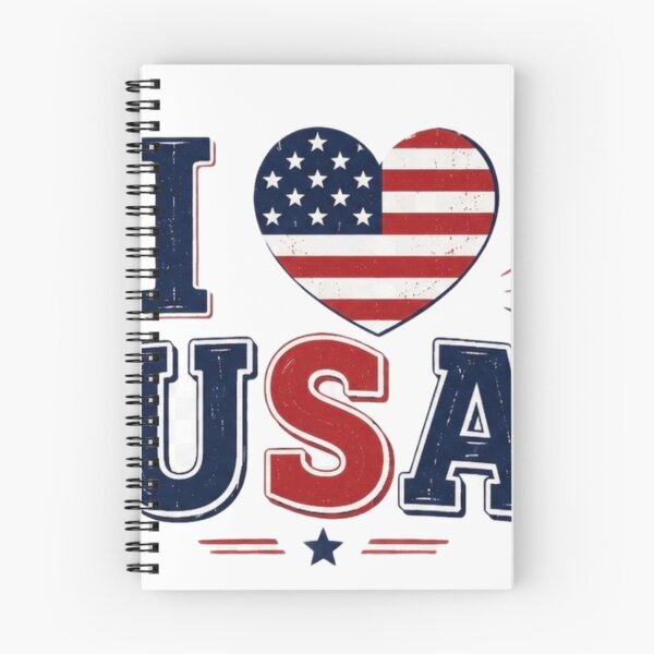 Item preview, I Love USA | American Pride Patriotic Design designed and sold by Aisha Creates.