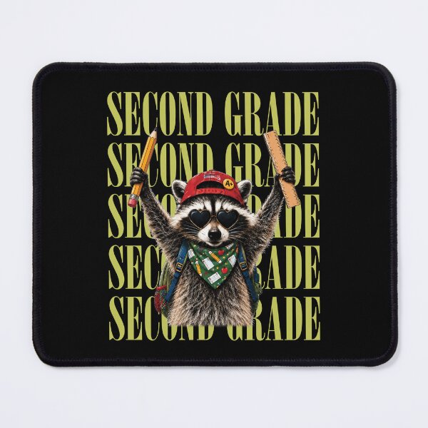 Item preview, Funny Raccoon Second Grade Back to School designed and sold by Judestudio.