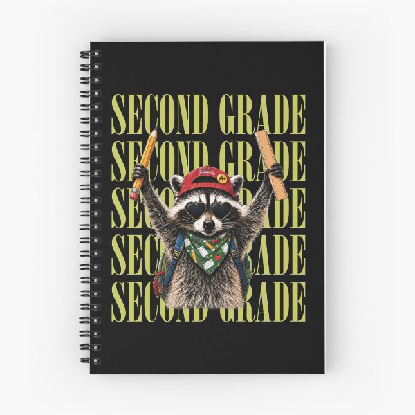 Item preview, Funny Raccoon Second Grade Back to School designed and sold by Judestudio.