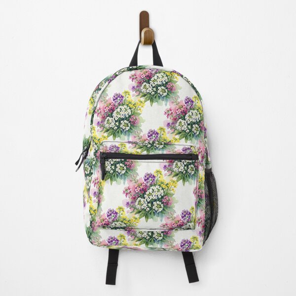 Item preview, Artistic Alyssum Flower Watercolor - Sweet Alyssum Botanical Art designed and sold by OddlySticky.