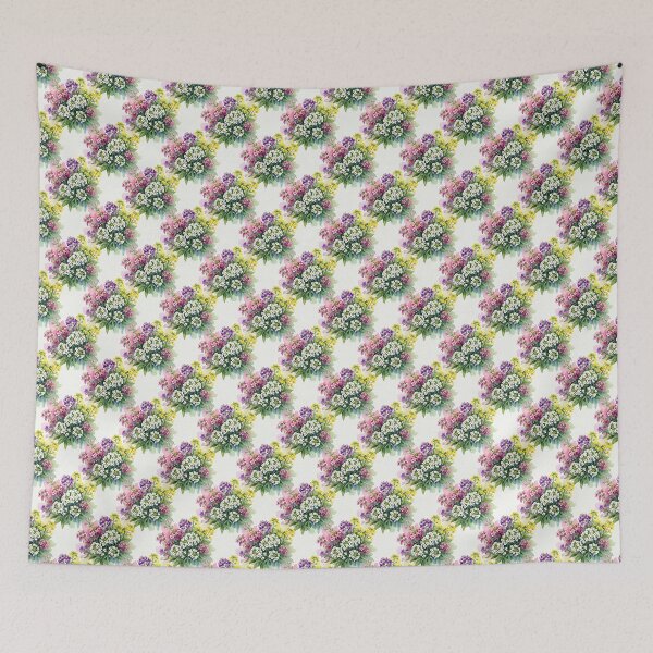 Item preview, Artistic Alyssum Flower Watercolor - Sweet Alyssum Botanical Art designed and sold by OddlySticky.