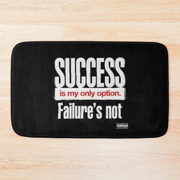 Item preview, Success Is My Only Option - Eminem Stencil Quote designed and sold by Enea Kelo.