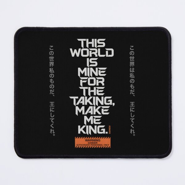 Item preview, Eminem Make Me King Quote - Cyberpunk Japanese Kanji designed and sold by Enea Kelo.