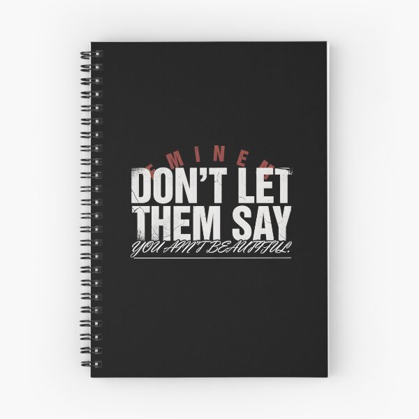 Item preview, Eminem - Beautiful Quote Lyric Curved Varsity Typography designed and sold by Enea Kelo.