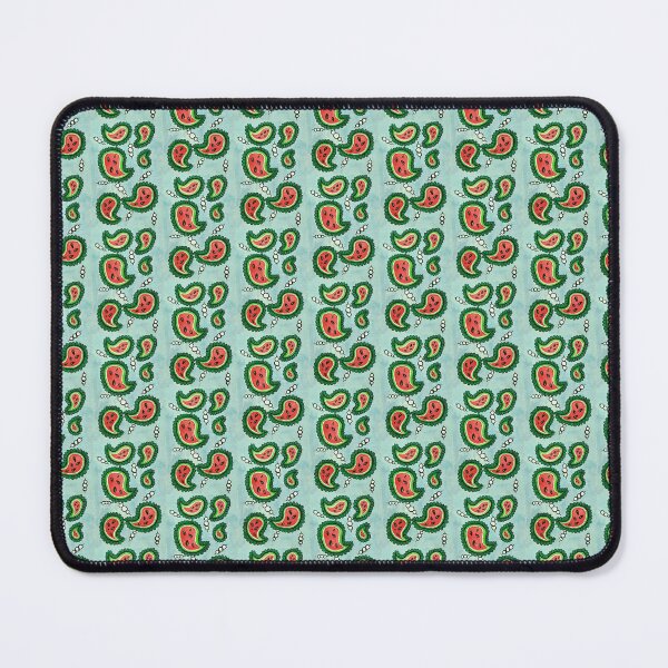 Item preview, Watermelon and Feta cheese paisley designed and sold by SEAutiful.