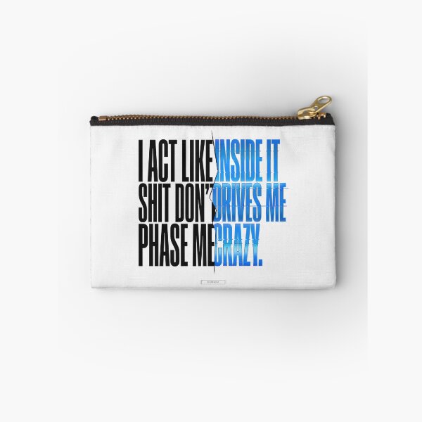 Item preview, Eminem Drives Me Crazy Quote - Split Glitch Typography designed and sold by Enea Kelo.