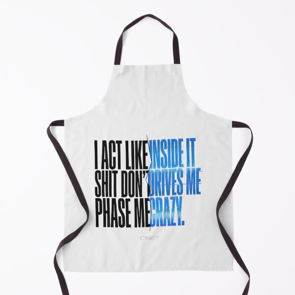Item preview, Eminem Drives Me Crazy Quote - Split Glitch Typography designed and sold by Enea Kelo.