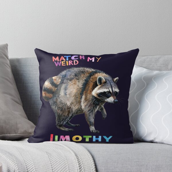 Item preview, Jimothy – match my weird, Seattle raccoon designed and sold by LiskoDesign.
