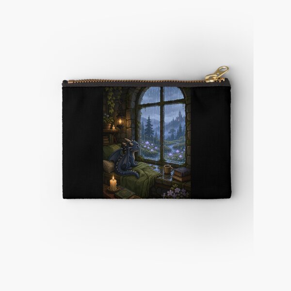 Item preview, Rainwatch Dragon in the Forgotten Tower  designed and sold by Sketchlegacy.