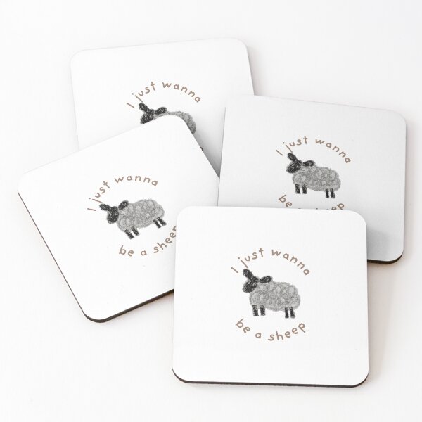 Item preview, I just wanna be a sheep designed and sold by Confetti Creatives.