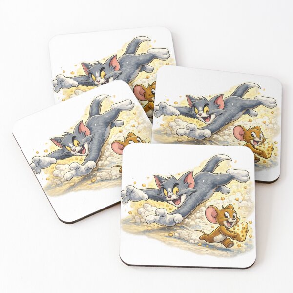 Item preview, Cheese Chase Chaos designed and sold by Funky Fable studio.