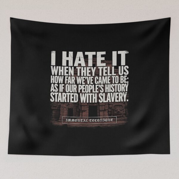Item preview, Immortal Technique Inspirational Lyric Design designed and sold by Enea Kelo.