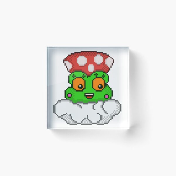 Item preview, Cute Frog with Mushroom Hat Retro designed and sold by RetroRlx.