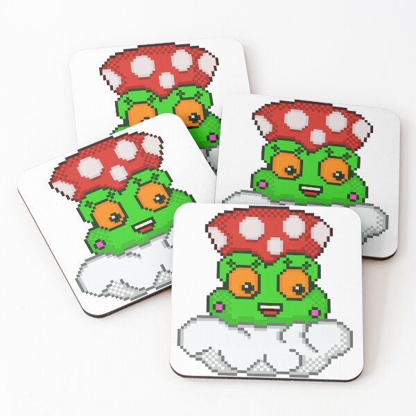 Item preview, Cute Frog with Mushroom Hat Retro designed and sold by RetroRlx.