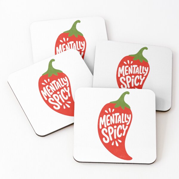 Item preview, Mentally Spicy Cute Chili Pepper designed and sold by wingoo22.