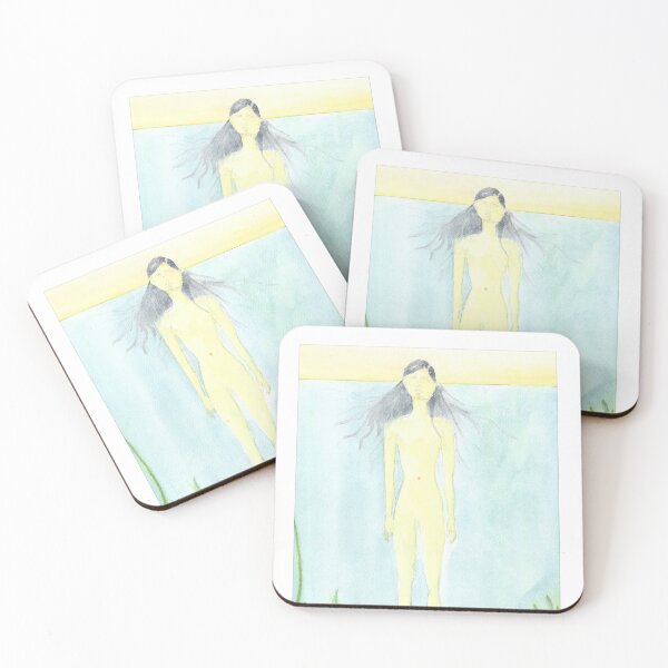 Item preview, Suspension – Ethereal Underwater Watercolor Painting designed and sold by SHE·SHE·ART.