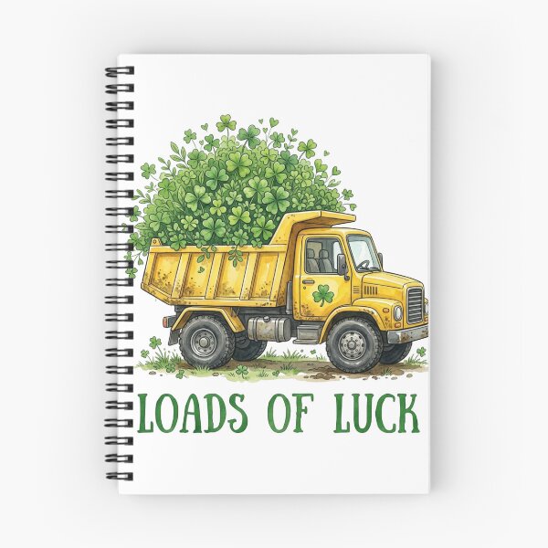 Item preview, Loads of Luck Dump Truck St. Patrick's Day designed and sold by raedattia.