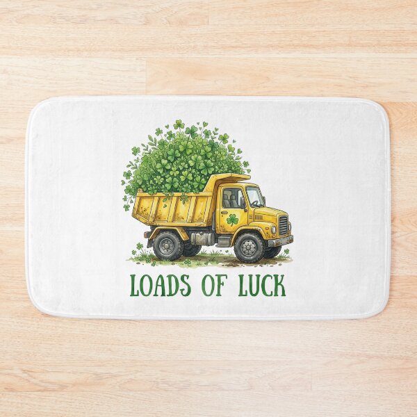 Item preview, Loads of Luck Dump Truck St. Patrick's Day designed and sold by raedattia.